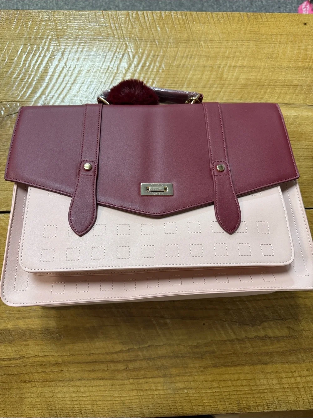 Nwt academia Luxe laptop bag